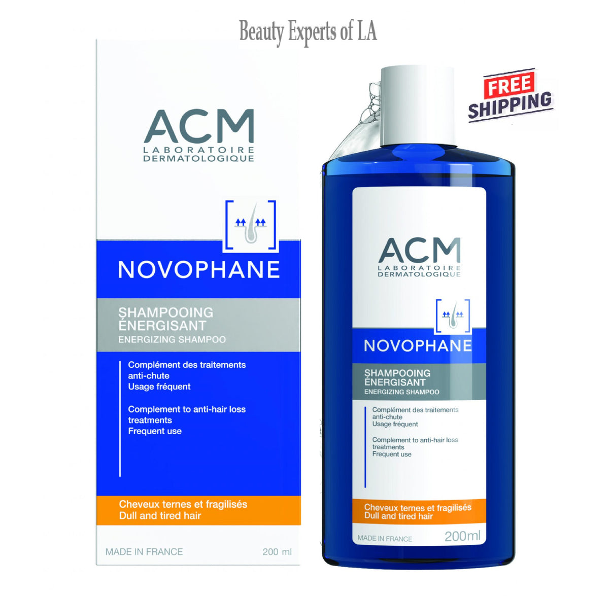 ACM Novophane Energizing Shampoo Anti Hair Loss 200ml