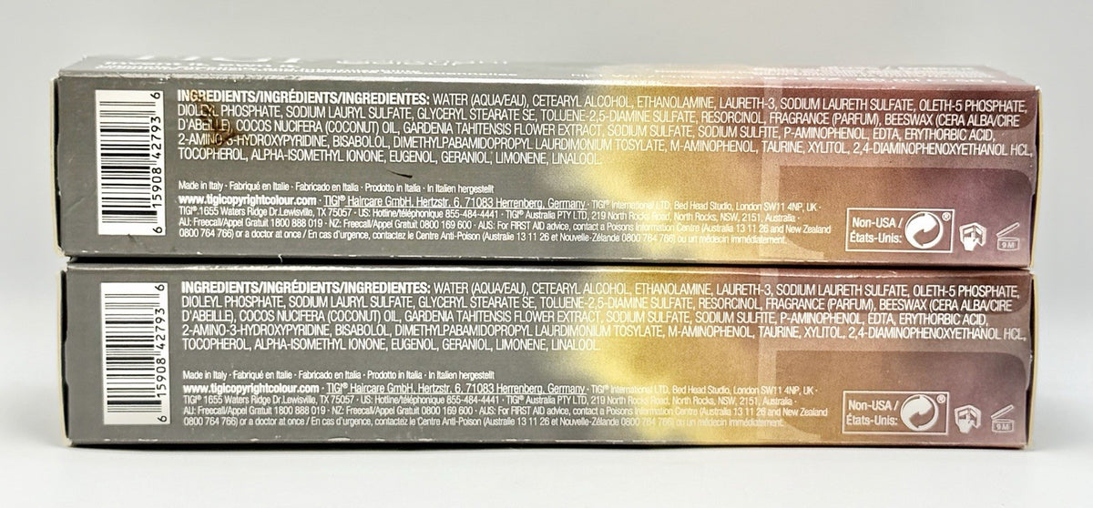 Demi-Permanent Creme Haircolor 7/35 Golden Mahogany - 2 Pack