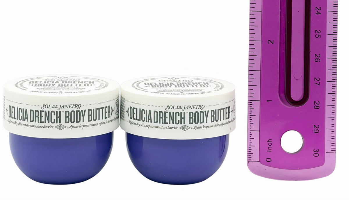 Delicia Drench Body Butter Travel Size 0.84 oz - Pack of 2
