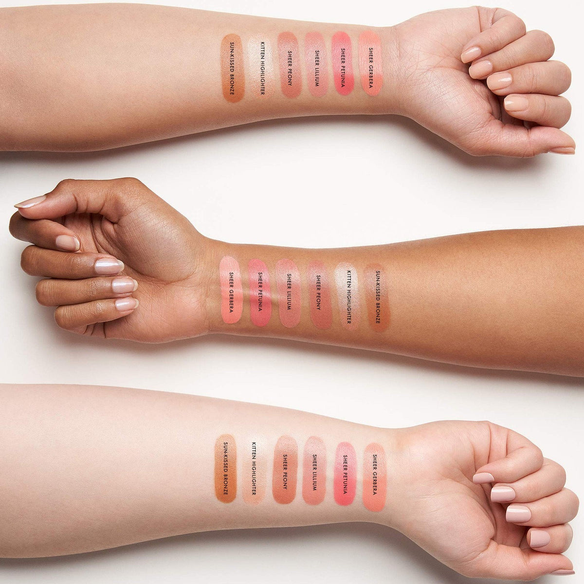 Stila Lip & Cheek Stick Sheer Petunia - Dual Lip and Blush Makeup