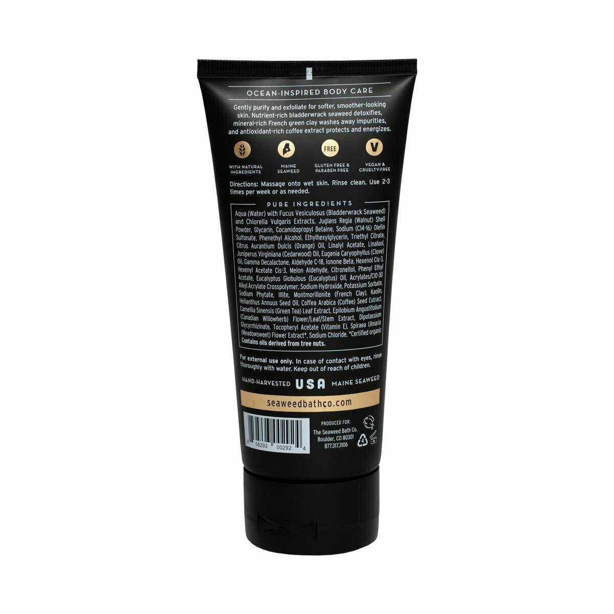 The Seaweed Bath Co Detox Exfoliating Refresh Body Scrub wiht French