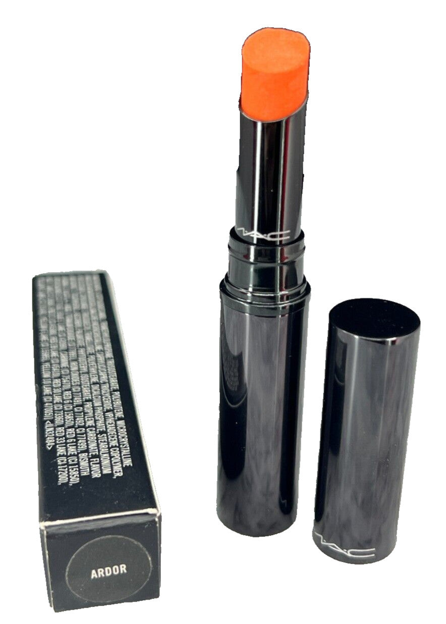 MAC Slimshine Lipstick Ardor 0.08 oz Satin Finish New In Box