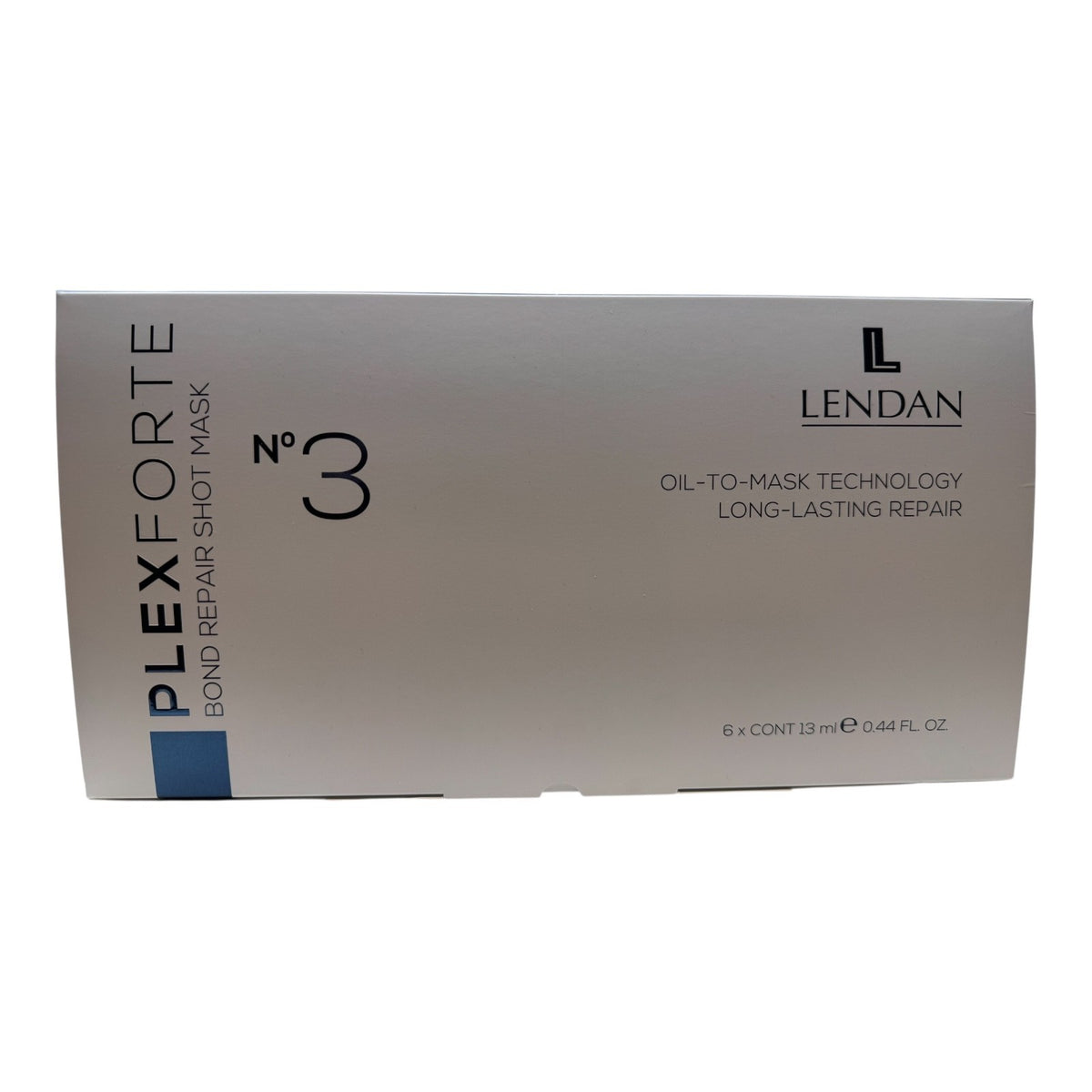 Lendan PlexForte No.3 Hair Repair Mask Shot for Damaged Hair - 6 Ampoules
