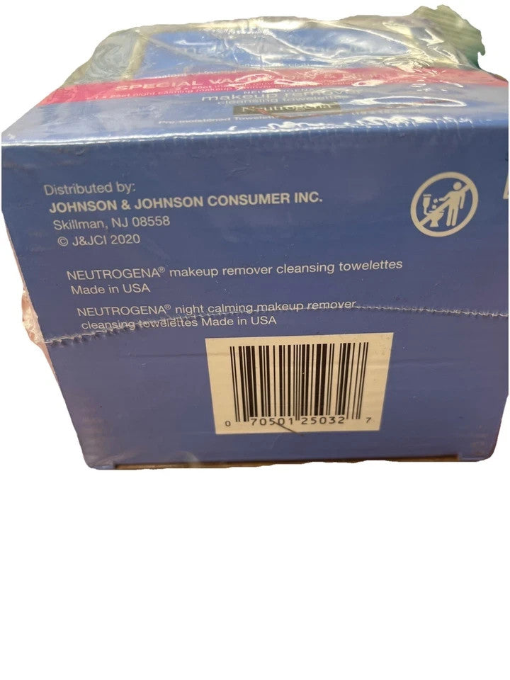 Neutrogena Makeup Remover Face Wipes - Day & Night Pack of 3