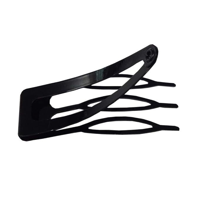 Revlon Double Grip Hair Clips, 6 Count, Black (Pack Of 1)