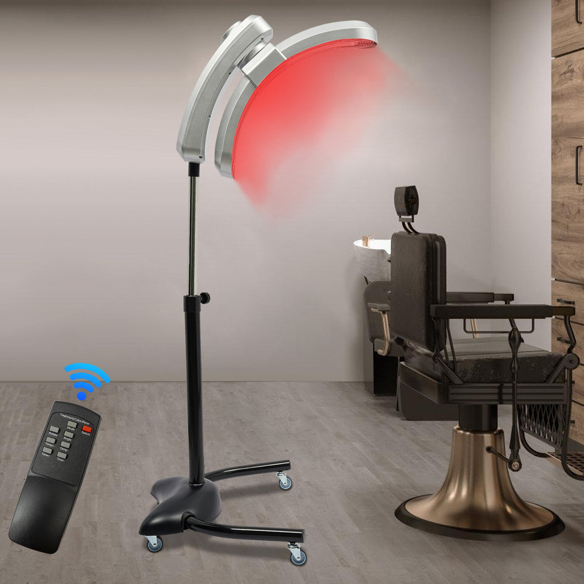 Vertical Standing Hair Dryer 950W with Adjustable Temperature & Cooling System
