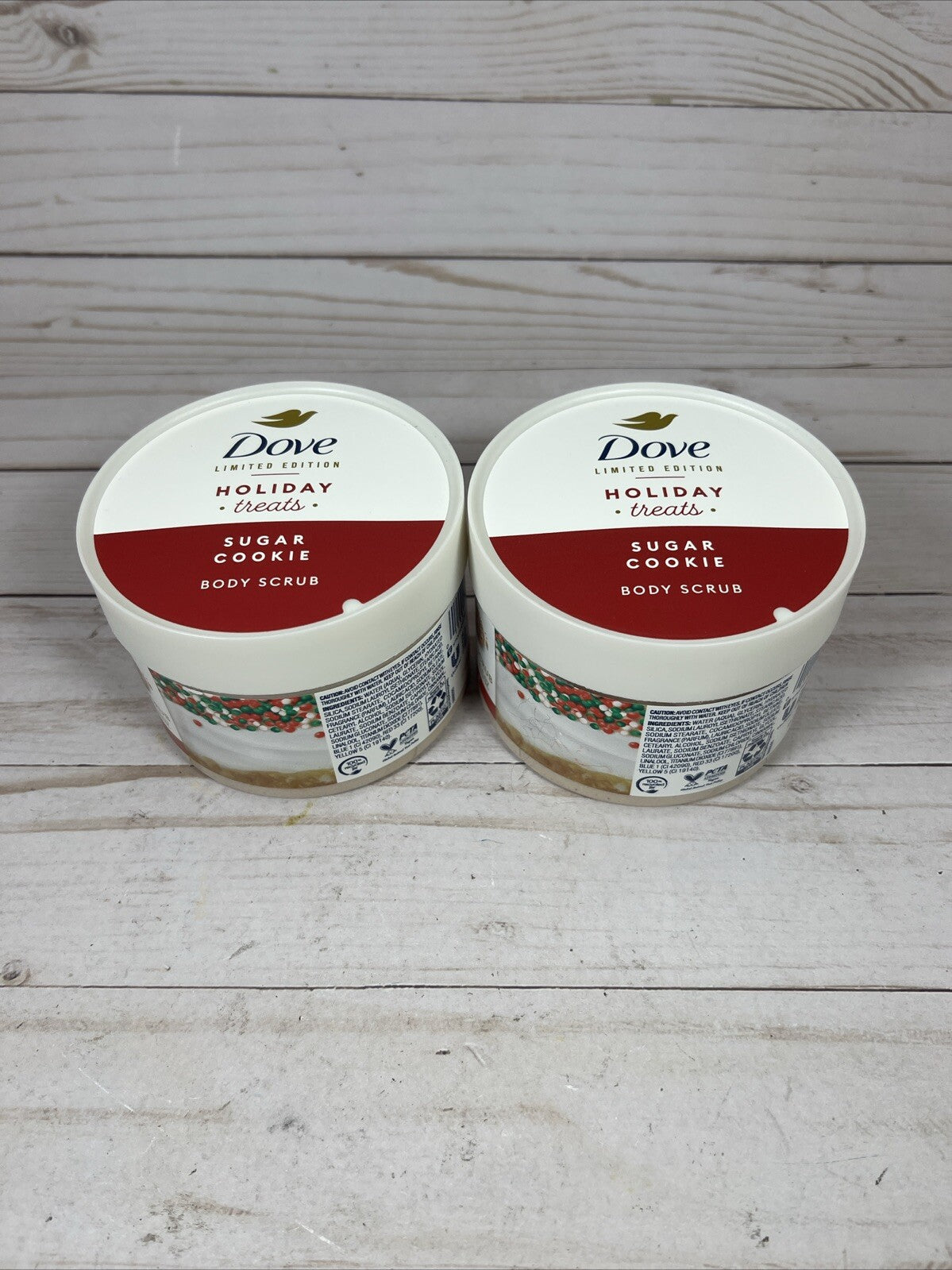Dove Limited Edition Holiday Treats SUGAR COOKIE Body Scrub 10.5oz (2