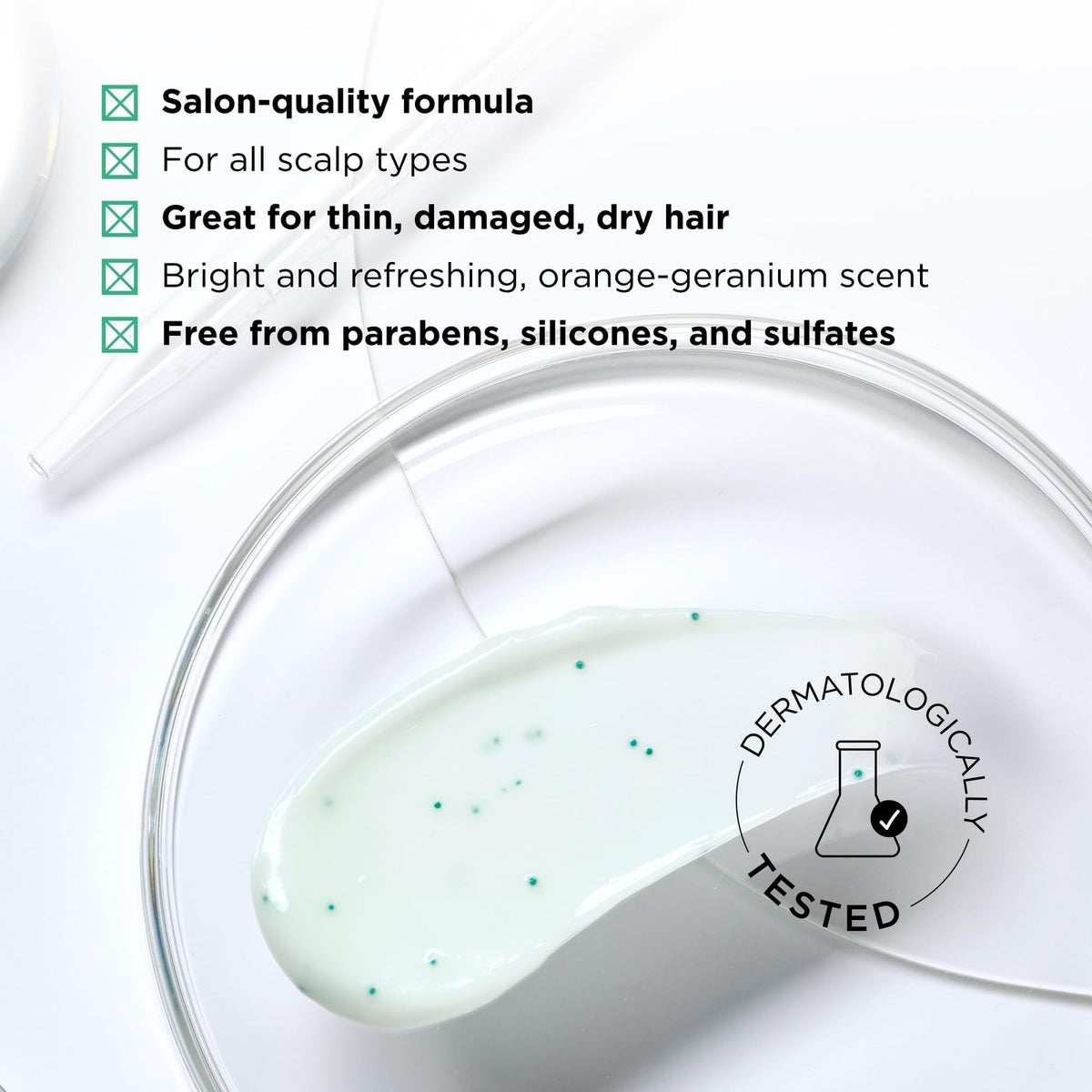 Hair Thickening Conditioner for Hair Loss & Thinning Hair - Biotin & Natural Extracts