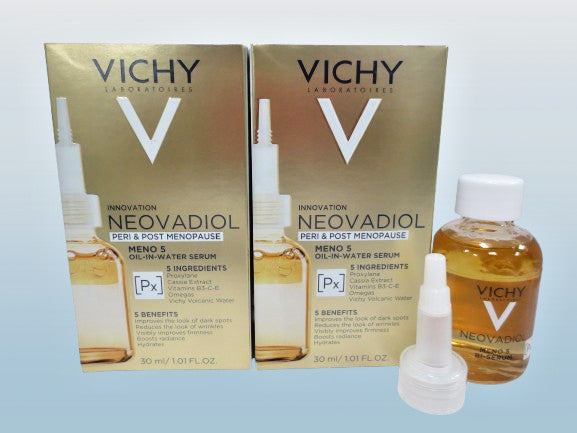 Post Menopause Serum Oil-in-Water Hydrating Treatment - 1.01 oz Set of 2