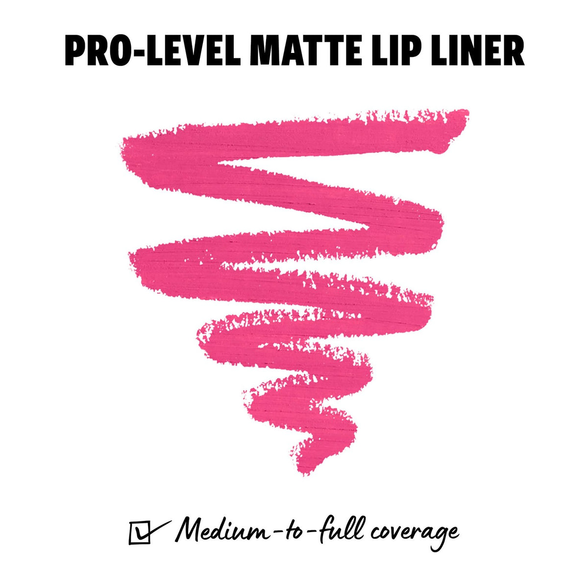 Set of 2 Matte Lip Liner Pencils - Pink Lust, Full Coverage, Velvety Finish