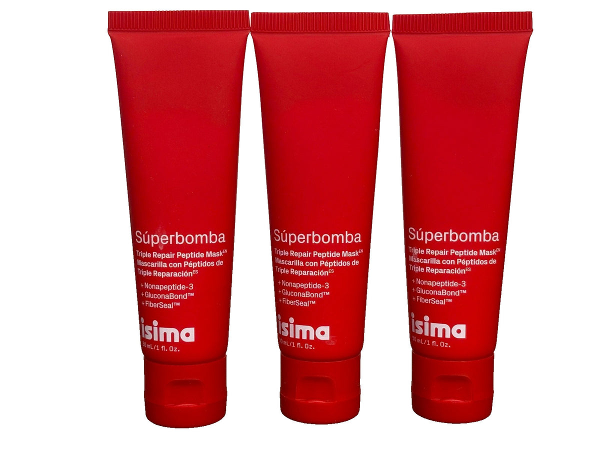 Triple Repair Peptide Hair Mask Set - 3 x 1oz Nourishing Hair Treatments