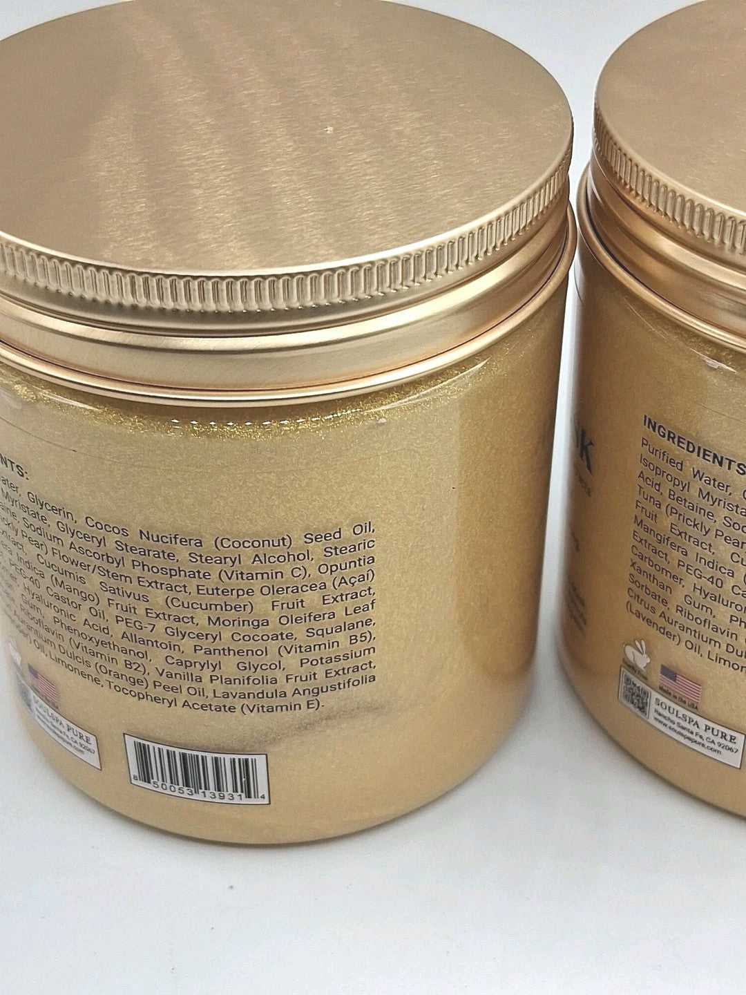 24K Gold Deep Hydration Face Mask - 8.8 oz Duo
