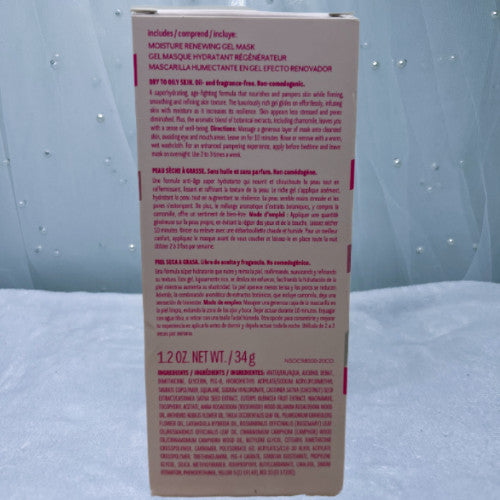 Facial Masks Set of 2 - Moisture Renewing Gel & Deep Cleansing