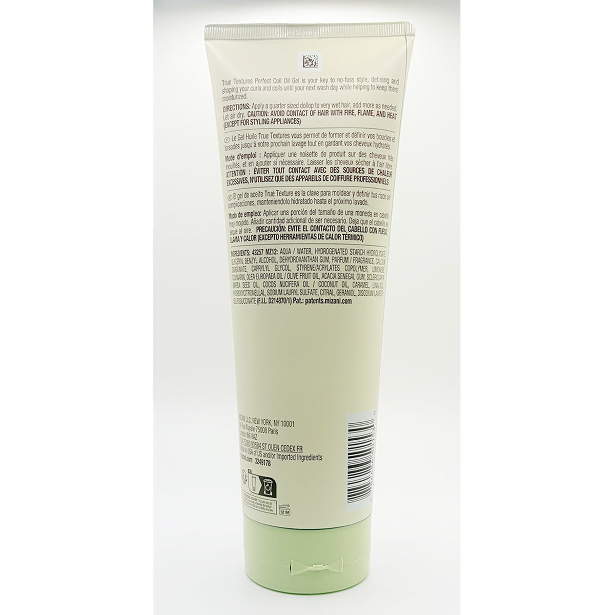 Curl Styling Oil Gel for Curly & Coily Hair - Hydrating with Coconut & Marula Oils