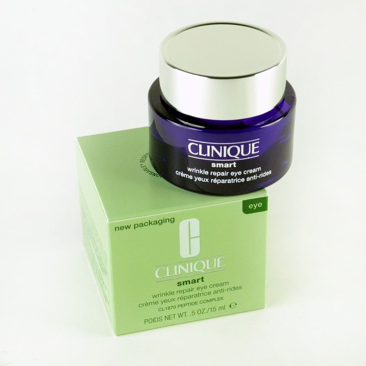 Clinique Smart Wrinkle Repair Eye Cream 0.5 Oz. Anti-Aging Skincare