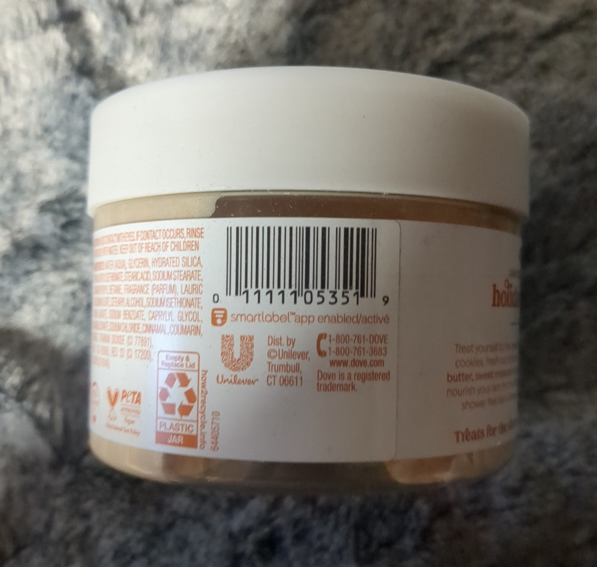[2]Dove Body Scrub Gingerbread Delight Limited Edition 15 oz Holiday