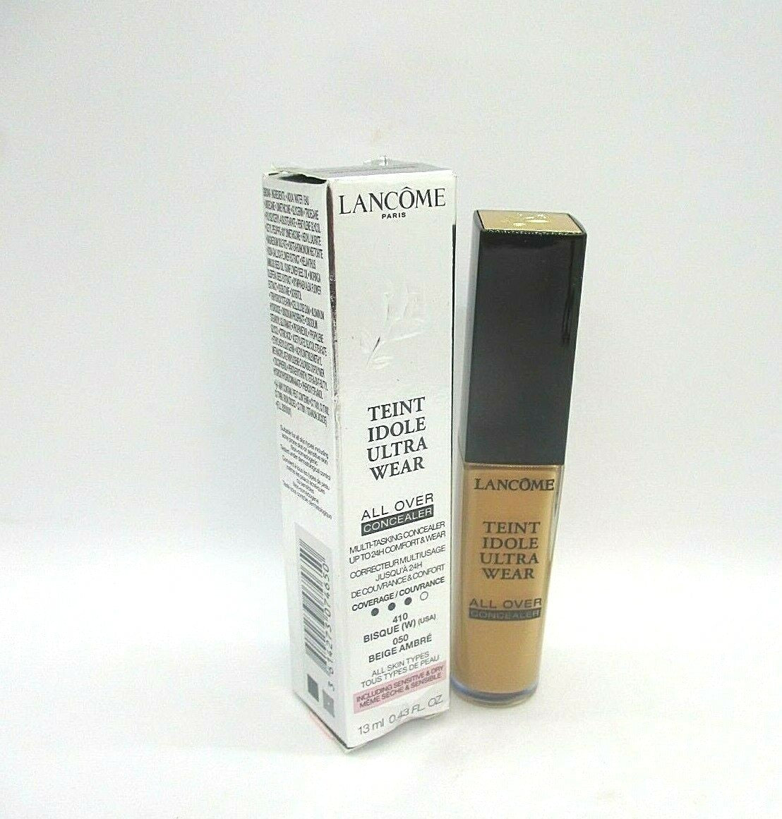 Lancome Teint Idole Ultra Wear All Over Concealer 410 Bisque W 13ml - Full Coverage