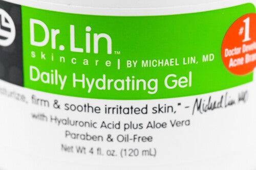 Daily Hydrating Moisture Gel - 4oz Hyaluronic Acid & Aloe Vera