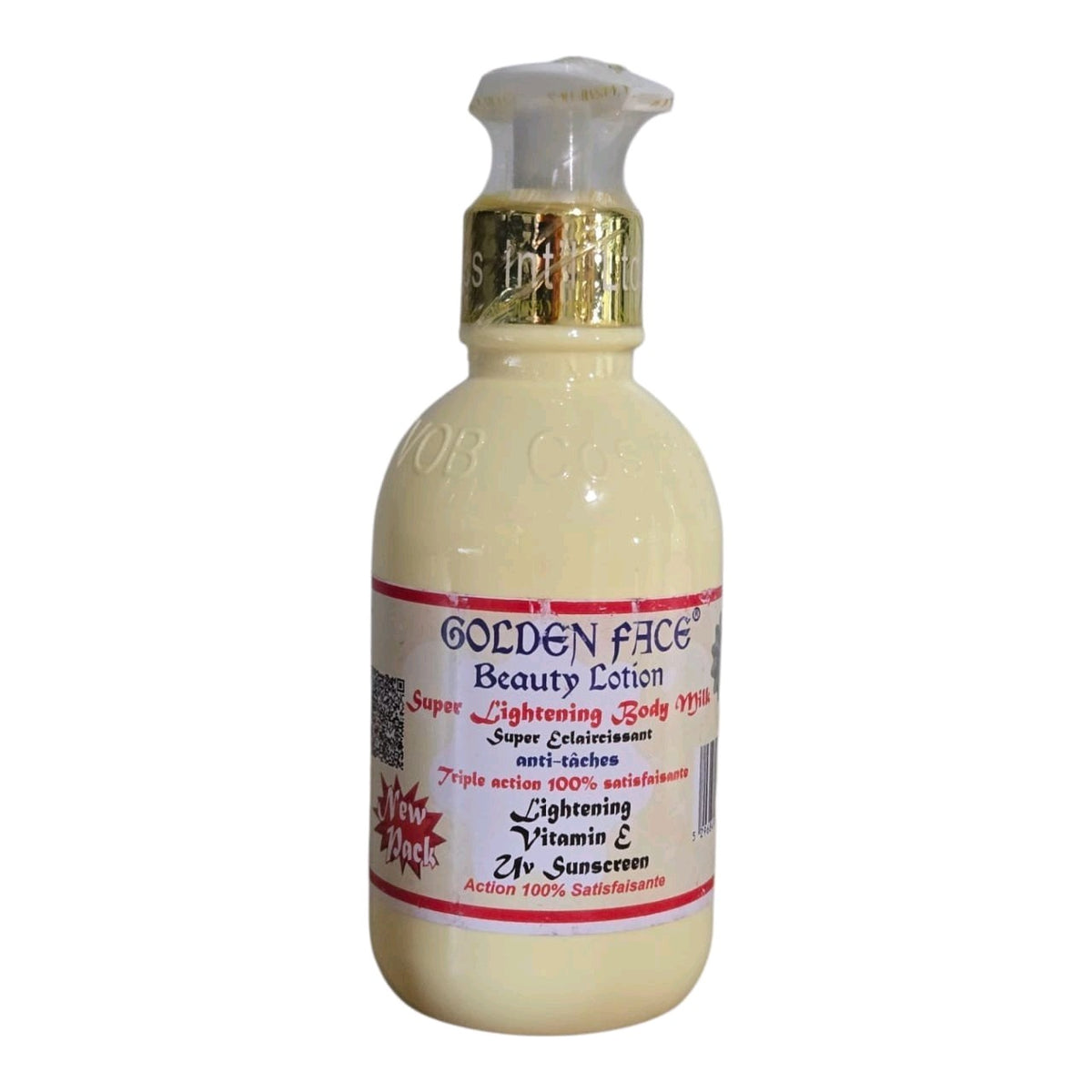 Golden Face Lightening Body Lotion with Vitamin E - 250ml