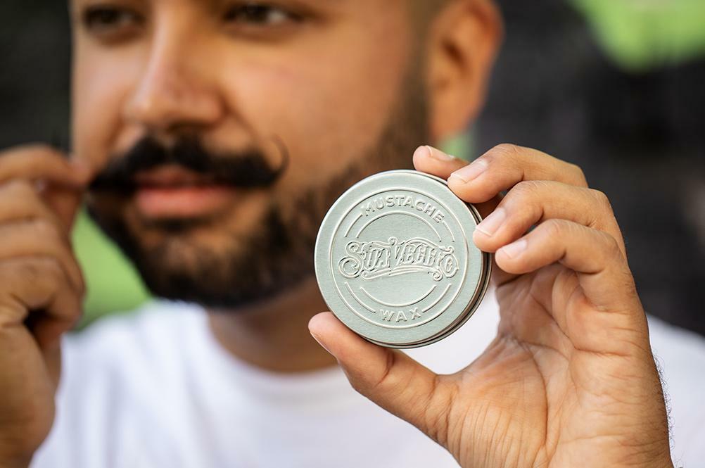 Mustache Wax - Original Styling & Hold for Grooming 1.5 oz Tin