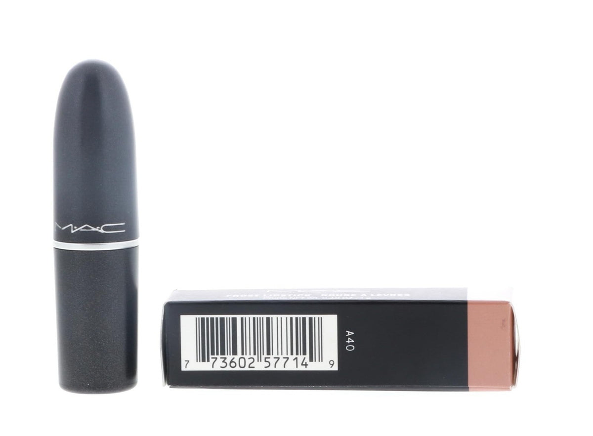 Mac Frost Metallic Beige Lipstick Gel Sheer Lip Color 0.11 oz