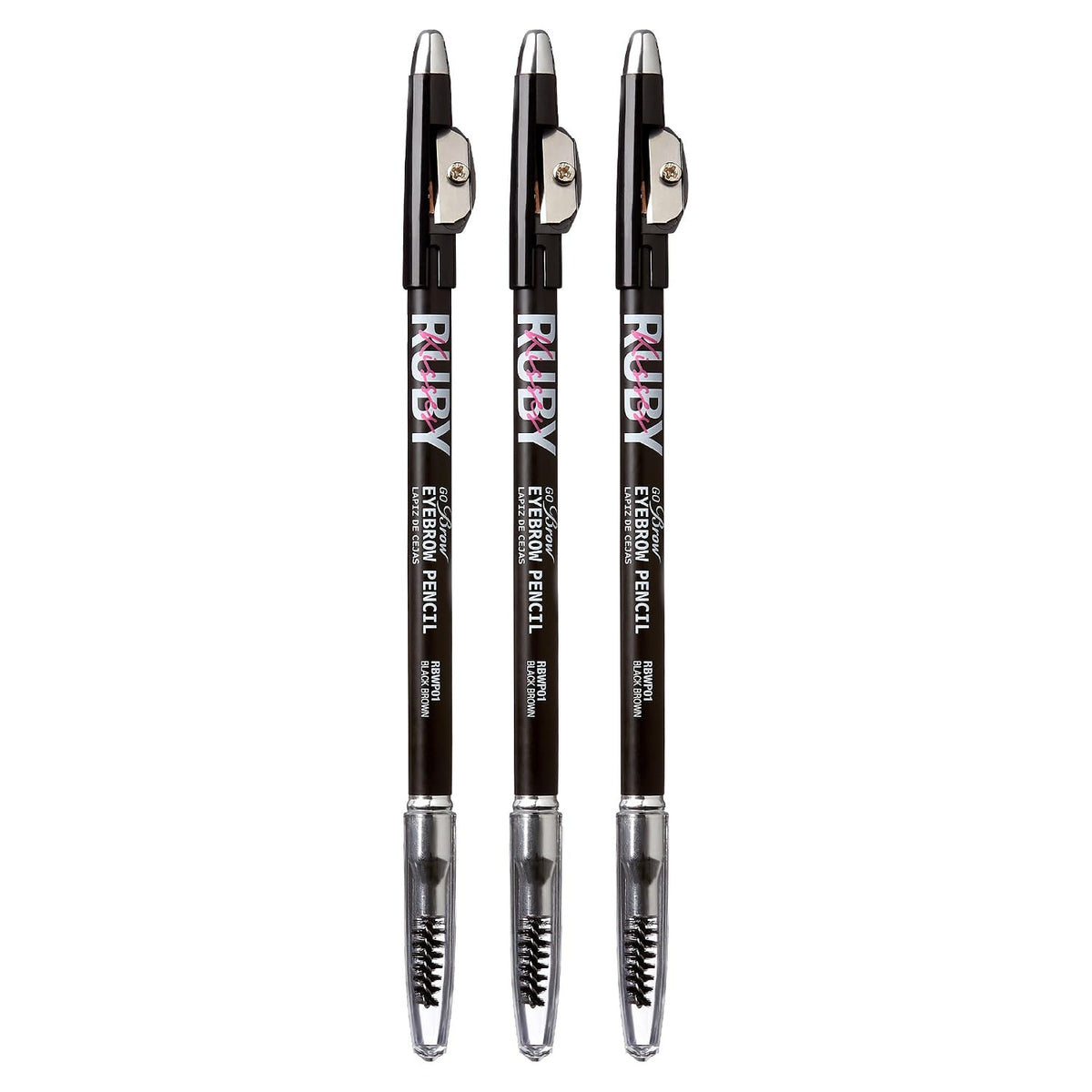 Eyebrow Pencil Sharpener - Long-Lasting & Refillable for Precise Grooming