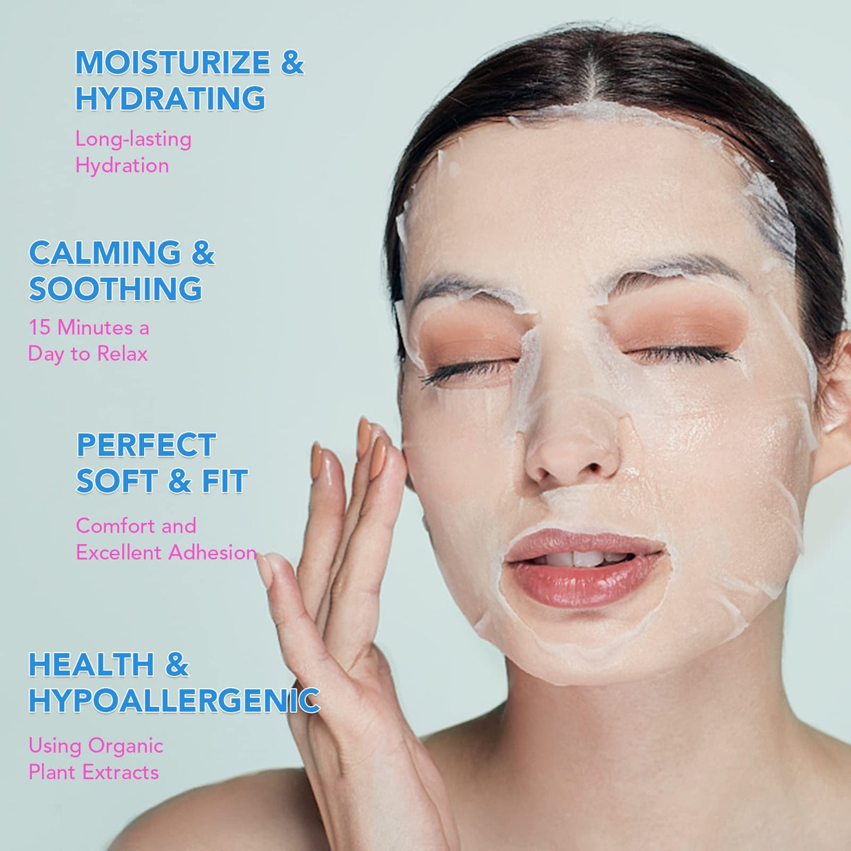 Collagen Essence Sheet Masks - 48 Pack