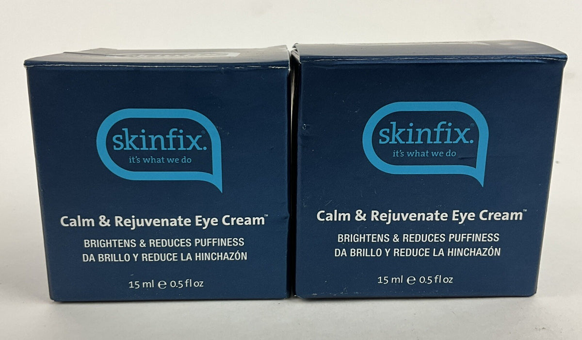 Skinfix Brightening & Rejuvenating Eye Cream Set - 15ml x 2