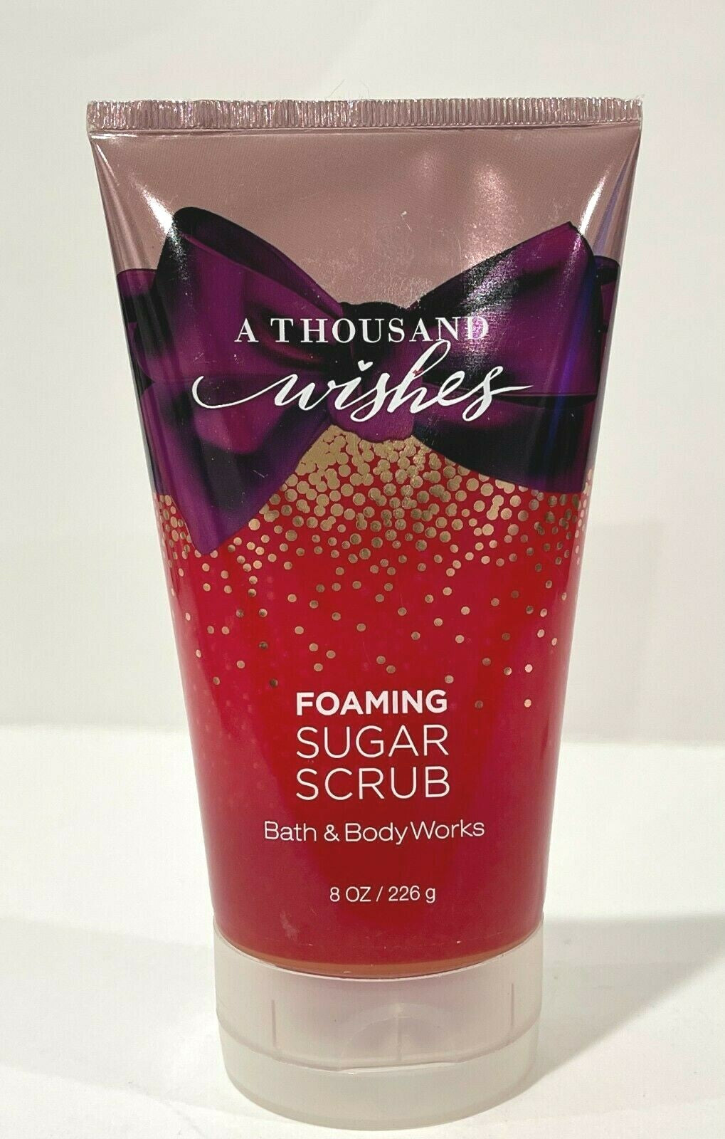 Bath & body works a thousand wishes foaming sugar scrub 8 fl oz / 226