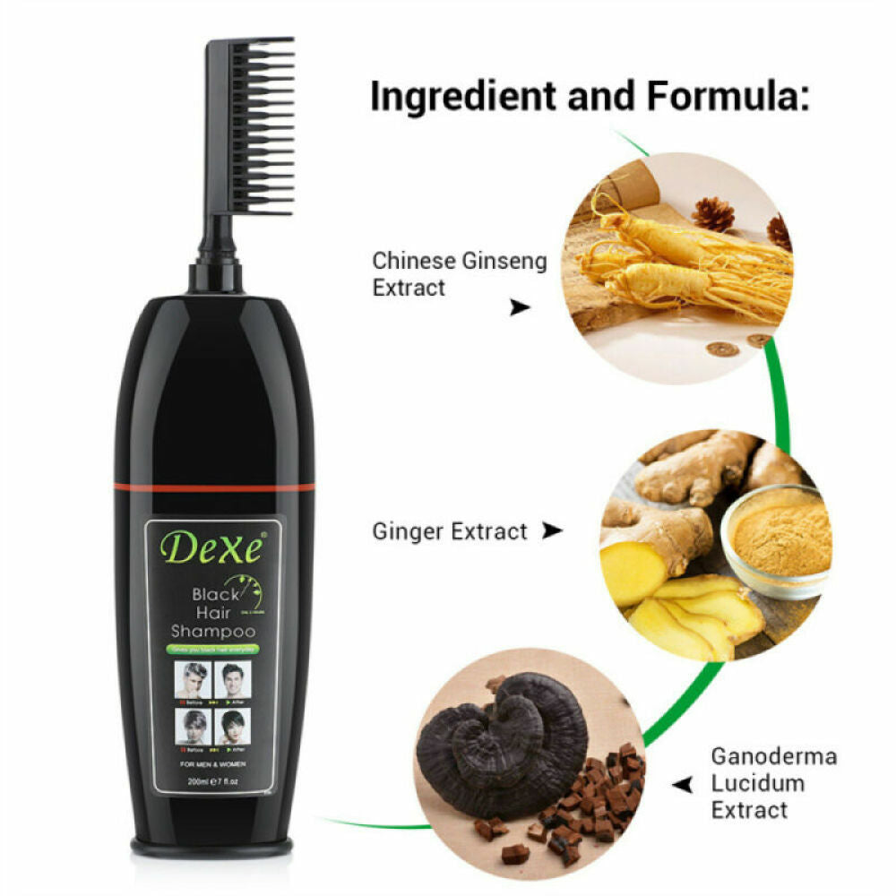 Hair Color Shampoo – 5-Minute Grey Hair Coverage
