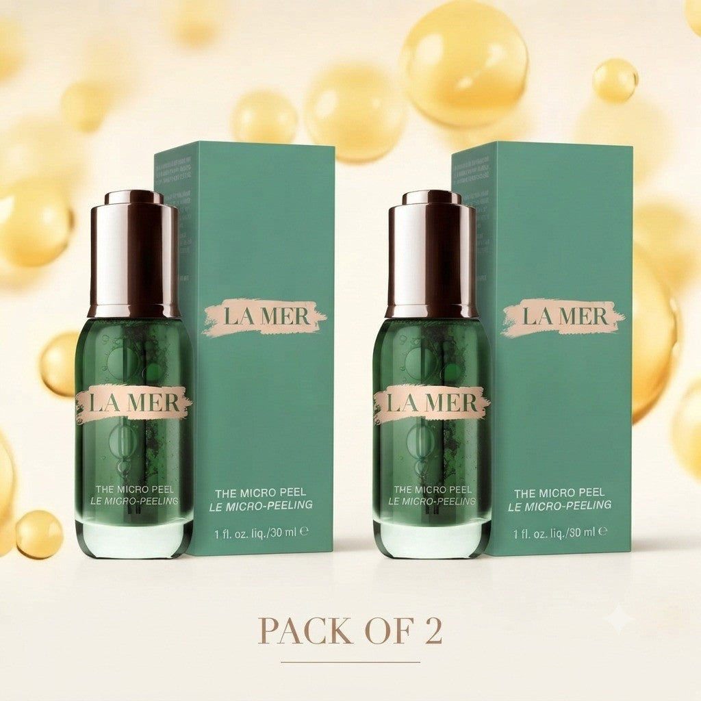 La Mer Micro Peel Facial Treatment 2-Pack - 30mL Full-Size Luxury Skincare