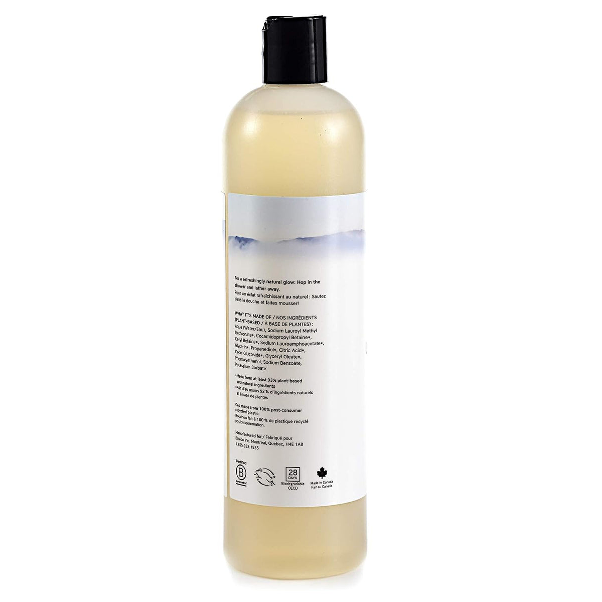 The Unscented Company, Body Soap, For All Skin Types, 16.9 Ounces