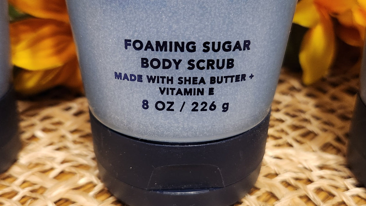 Bath & Body Works GINGHAM Foaming Sugar Scrub 8 oz. Lot of 4