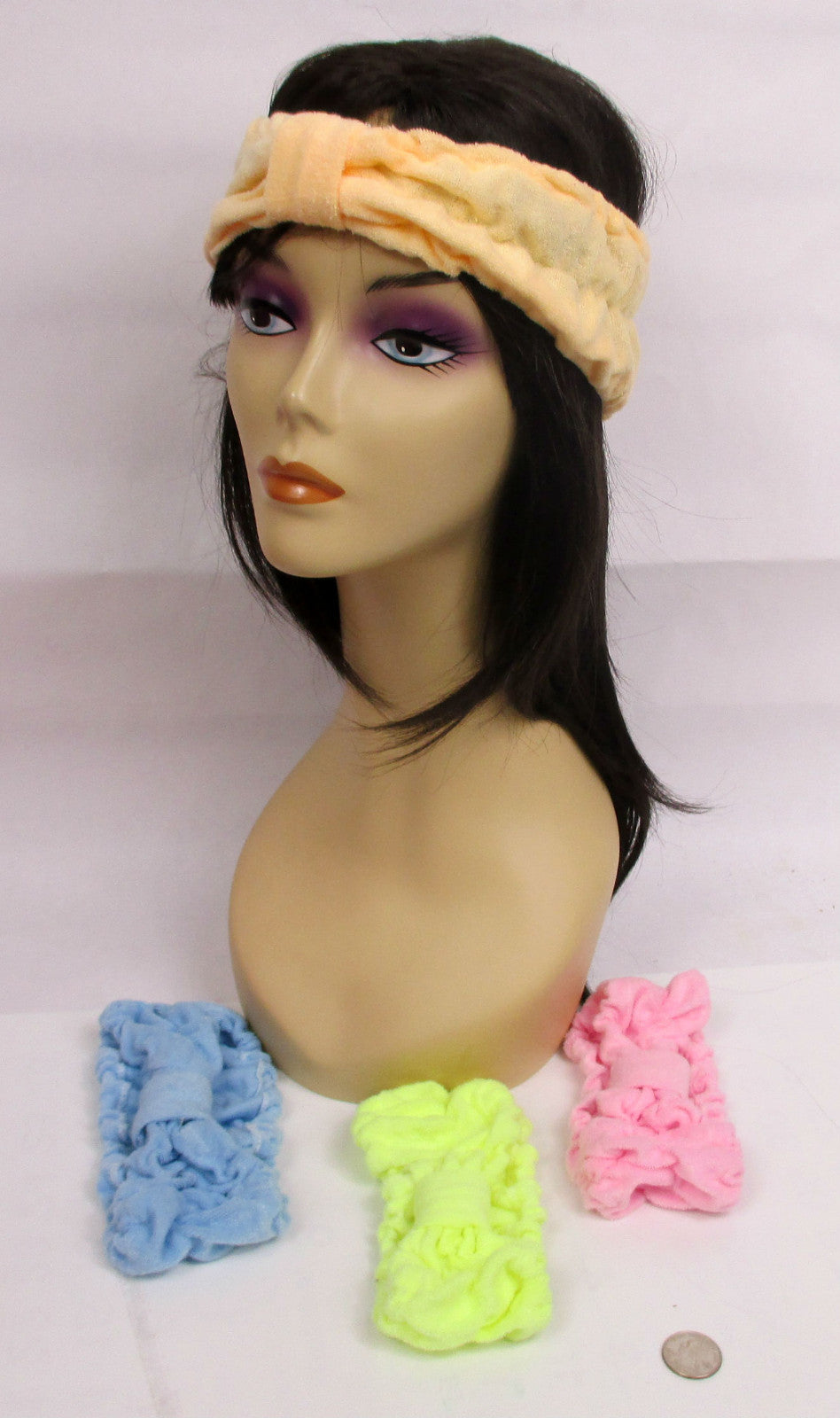choose color --SOFT TERRY CLOTH SHOWER HEADBAND,ELASTIC -AA 018