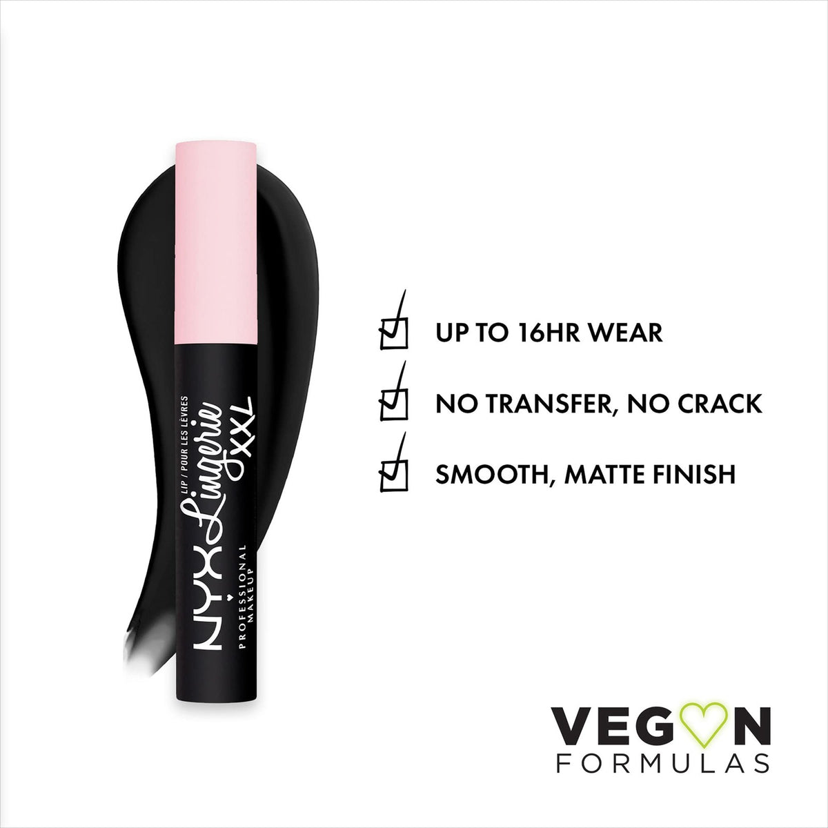 Long Lasting Matte Lipstick - Vegan Formula, 0.13 Fl Oz