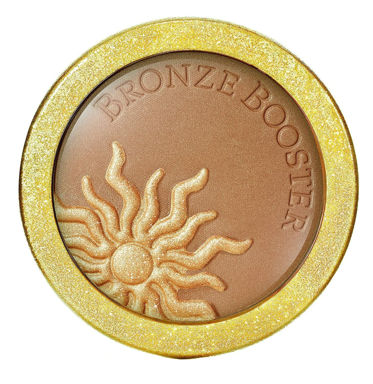 2-in-1 Gold Infused Bronzer and Highlighter for Face - Medium to Dark