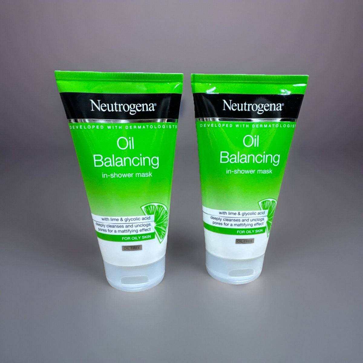 Oil Balancing Shower Gel with Lime & Aloe Vera - 2 Pack 5.07 Oz