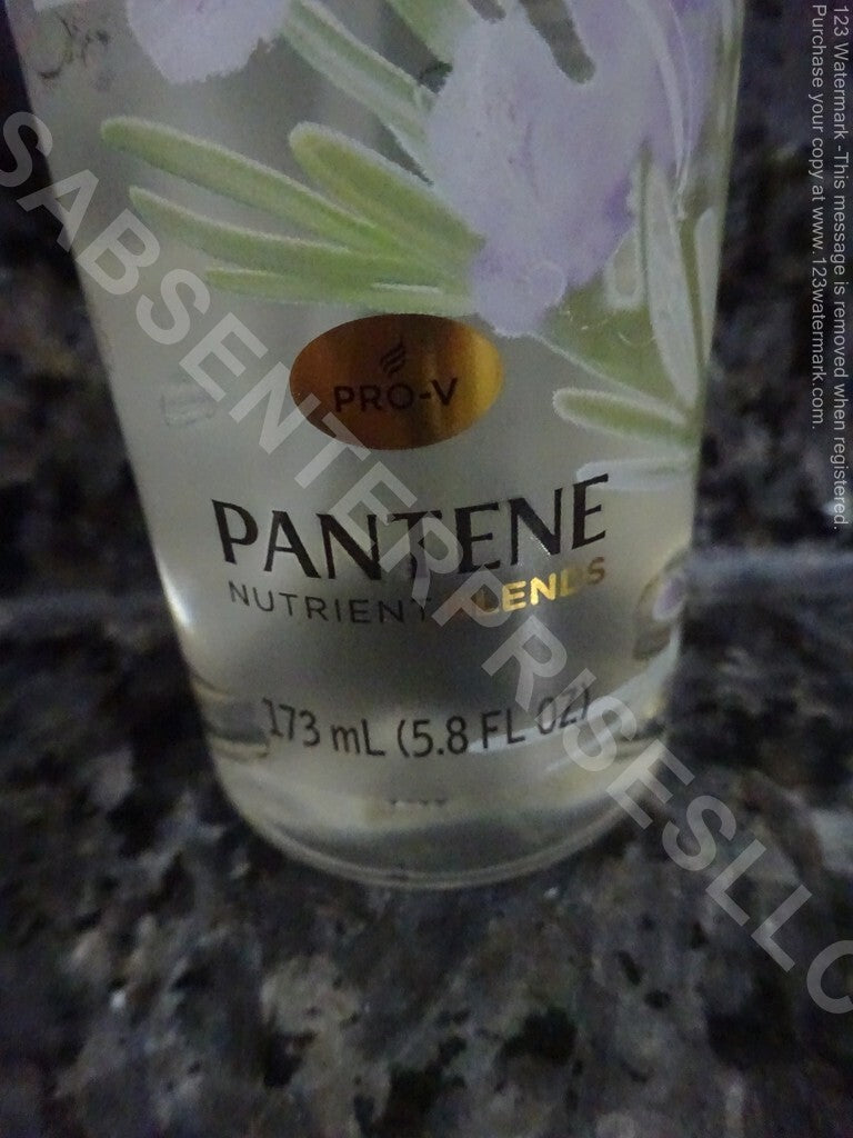 Pantene Pro-V Nutrient Blends Rejuvenating Scalp Rinse with Rosemary - 6 Bottles, 5.8 Fl oz Each