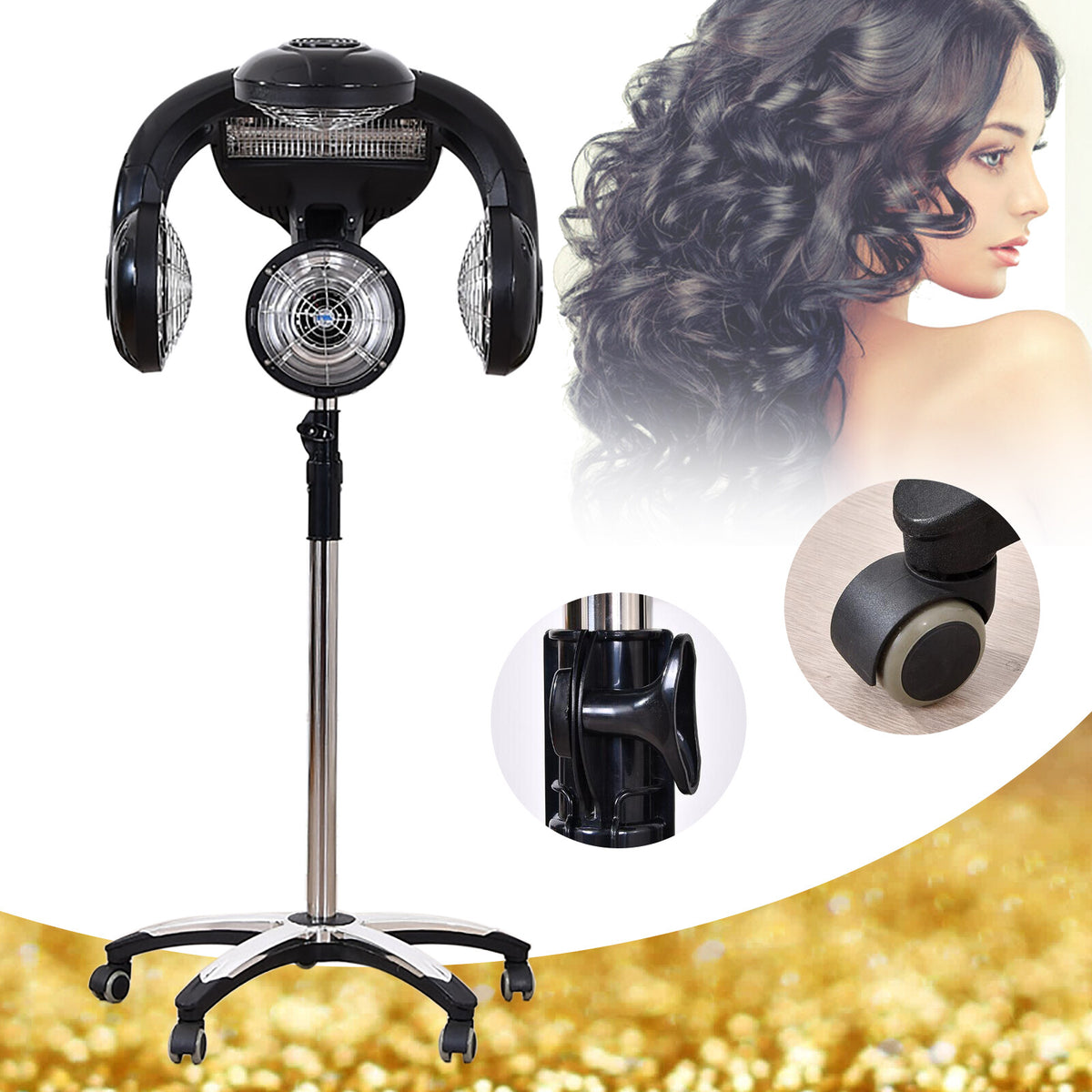 Professional Infrared Hair Dryer Processor 1400W