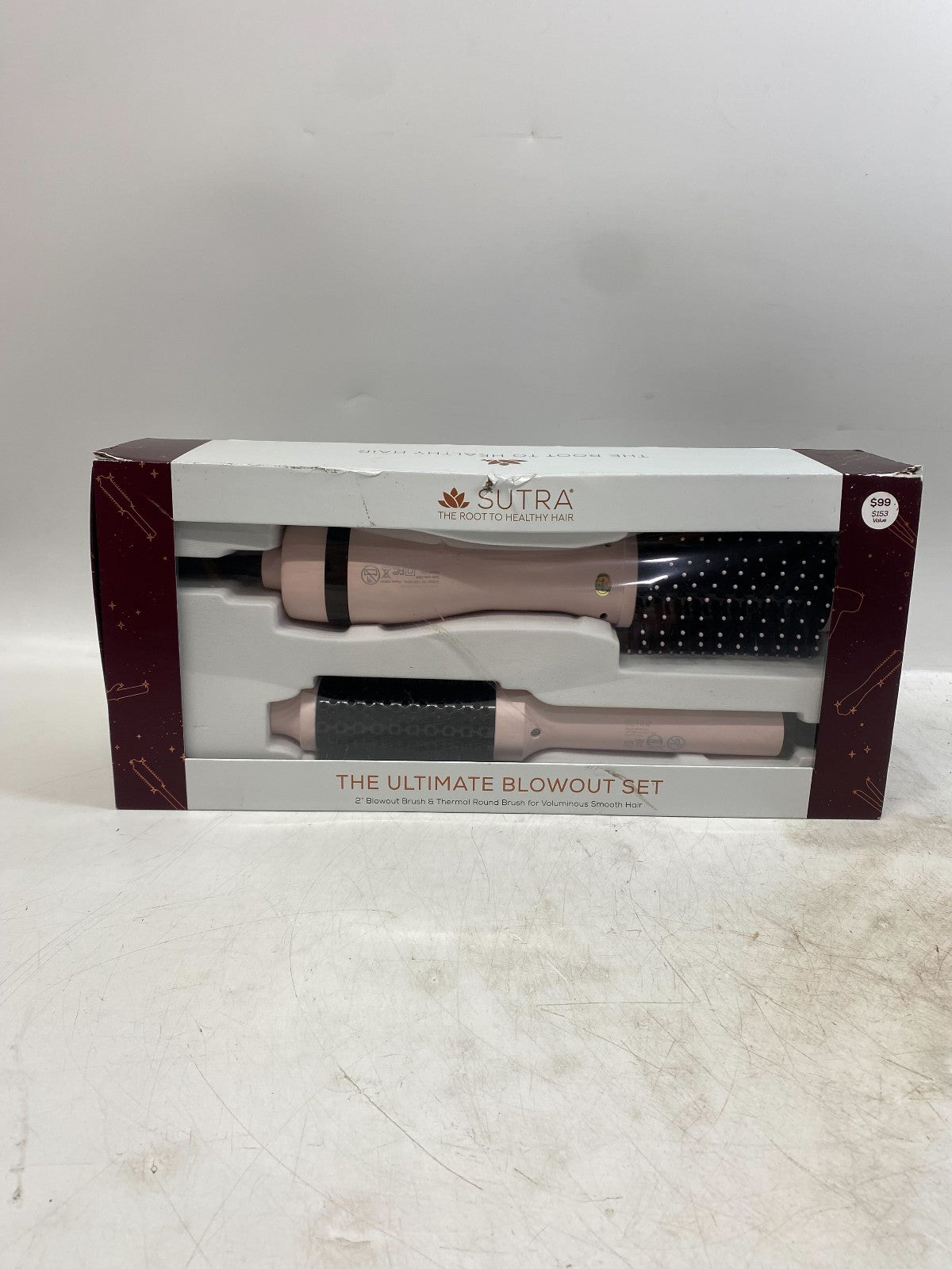 Sutra Professional Limited Edition Blowout & Dry Brush Set - Pink