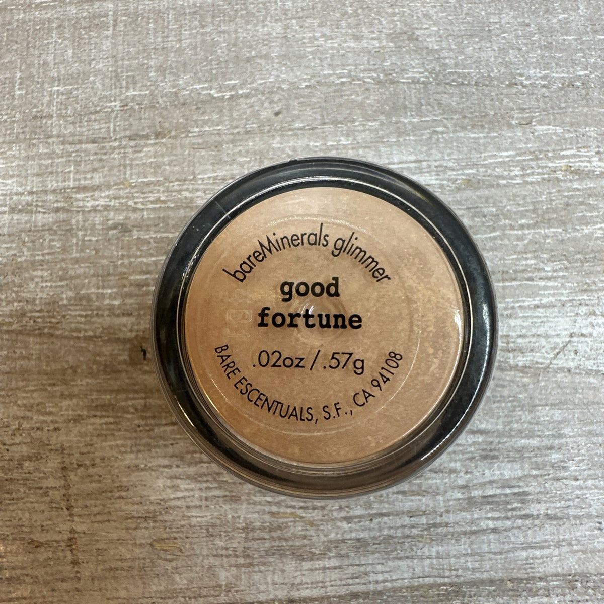 Loose Eyeshadow Pigment - BareMinerals Good Fortune 0.02oz Vintage Rare