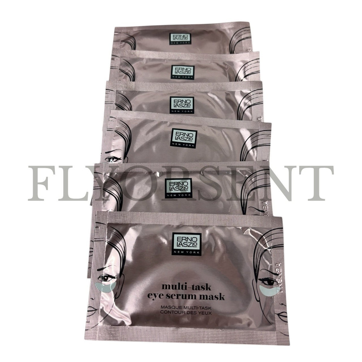 Hydrating Eye Serum Mask Patches for Puffiness & Brightening - 6 Patches