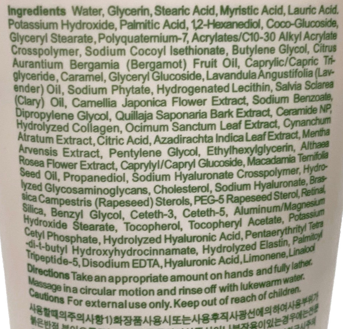C-K-D Retino Collagen Pore Cleansing Foam 150ml Deep Purifying Face Wash