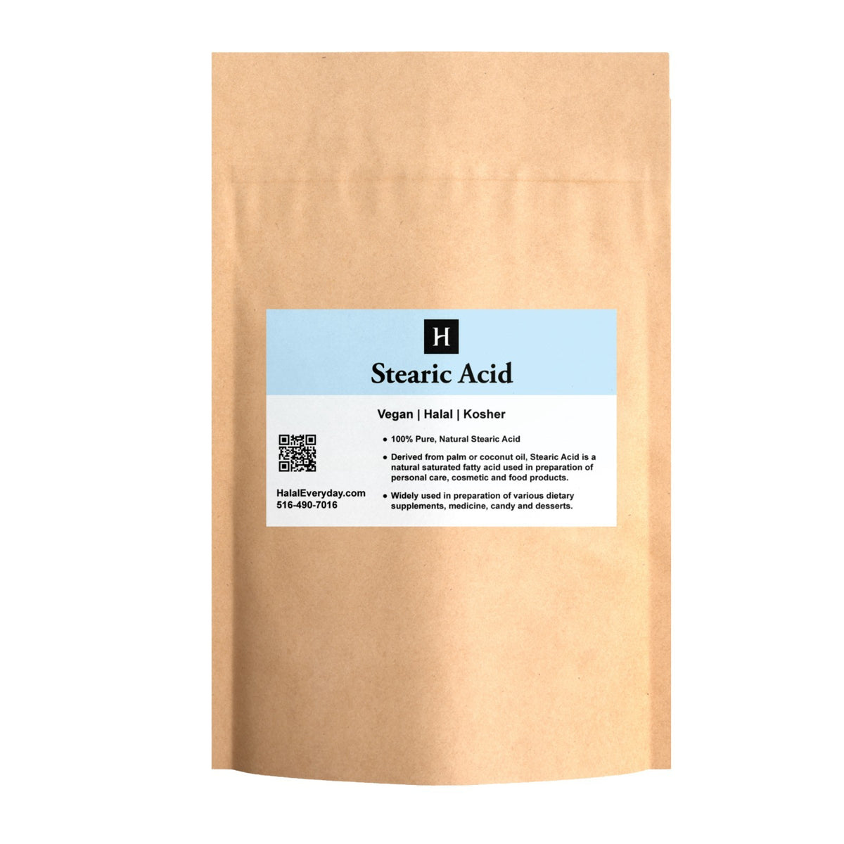 Pure Stearic Acid Flakes for Candle Making, Soap & Cosmetics - Food Grade