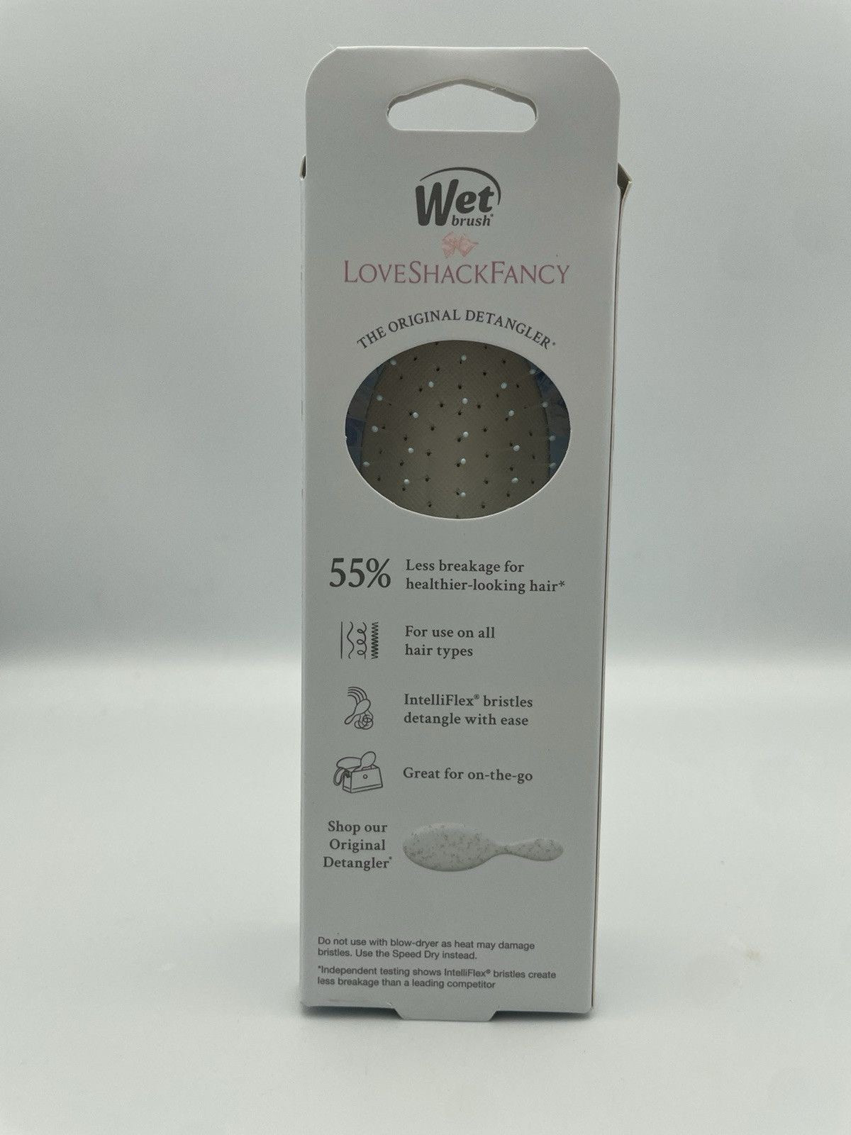 LoveShackFancy X The Wet Brush MINI Detangler Everblooming Rosettes