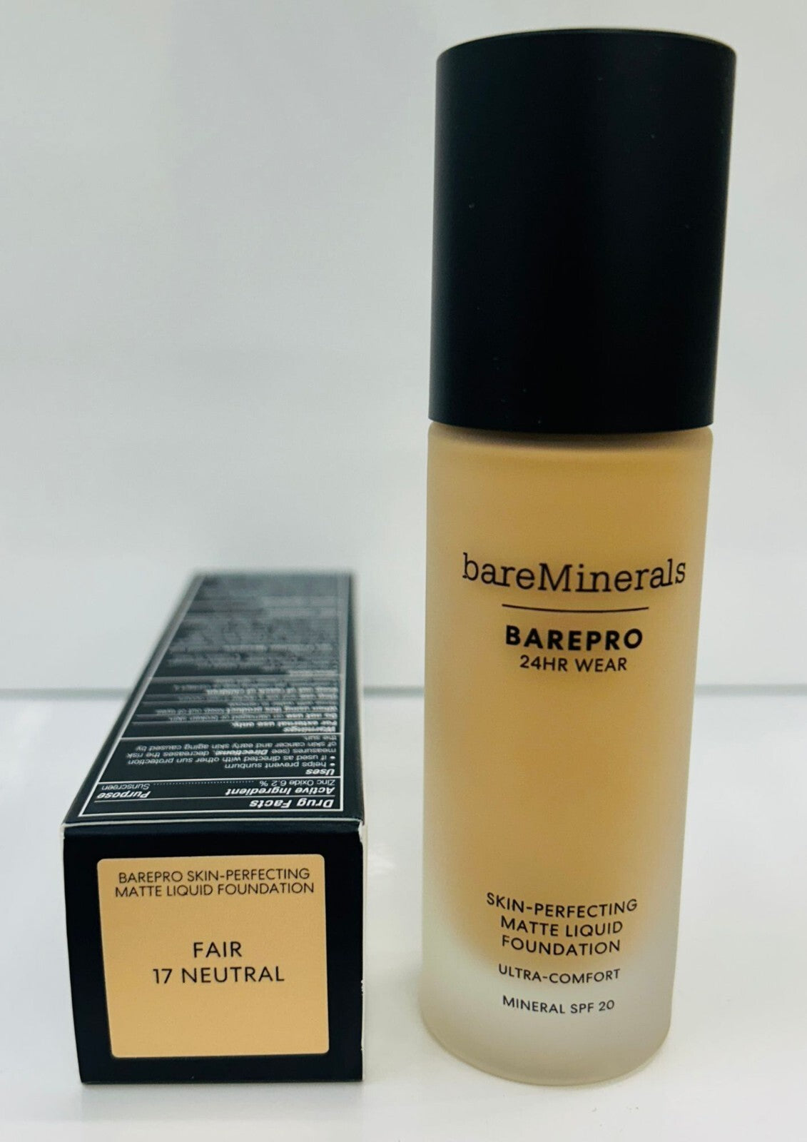 BareMinerals BarePRO 24HR Matte Liquid Foundation - Full Coverage, SPF 20