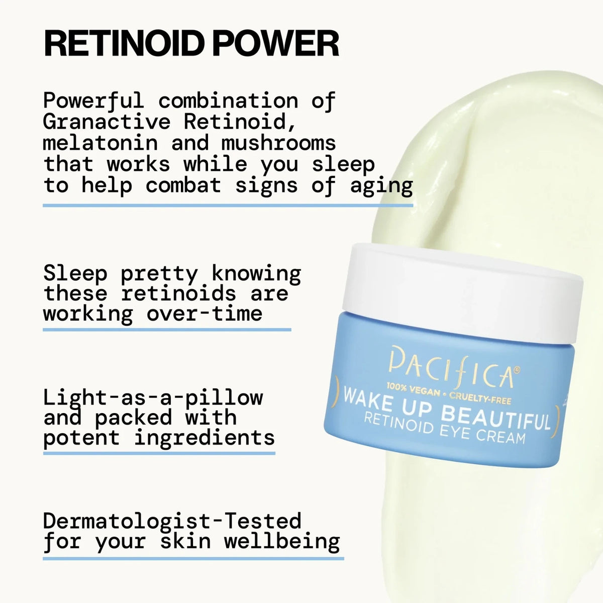 Retinoid Eye Cream for Aging & Hydration - Firming & Brightening