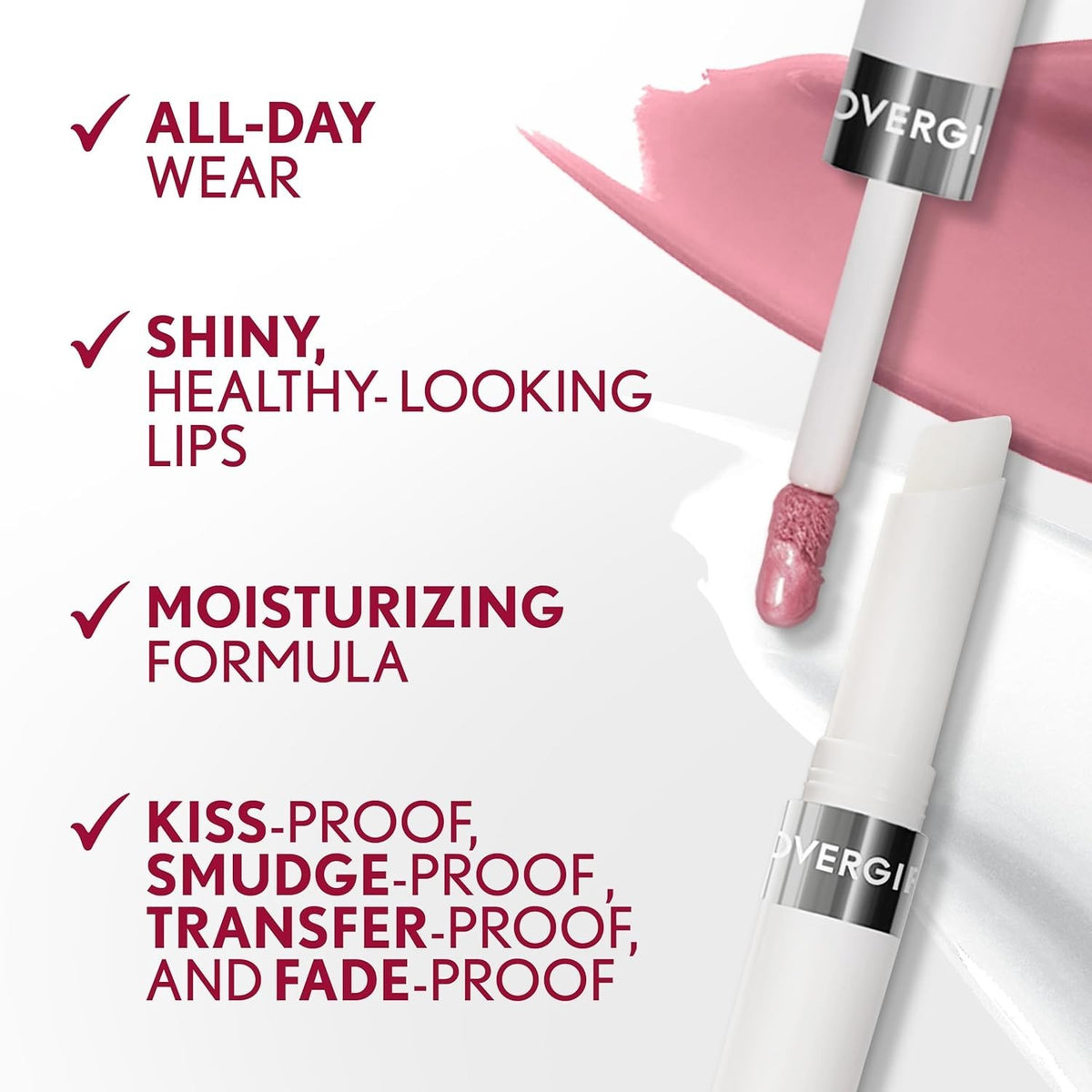Vibrant Glossy Lip Color with SPF 10 - Long-Lasting Lipstick in 010 Sugey Girl