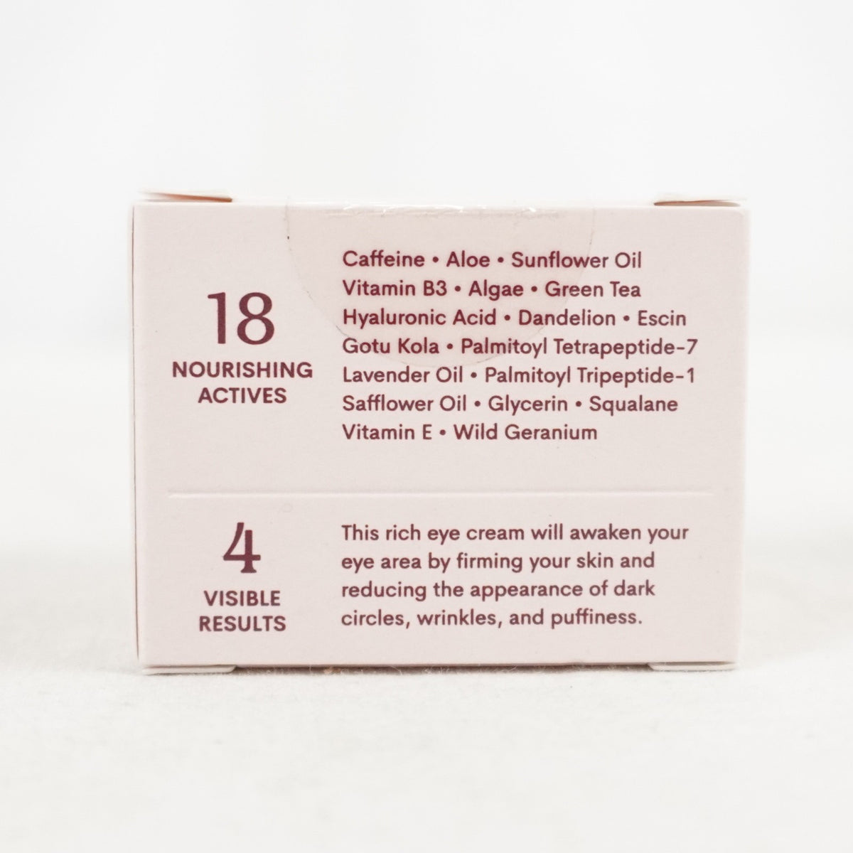 Anti-Aging Eye Cream - Vegan & Paraben Free, 0.6 OZ