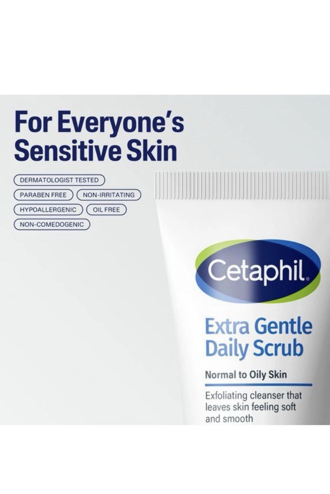 Cetaphil Extra Gentle Daily Scrub, 6 fl oz - NEW
